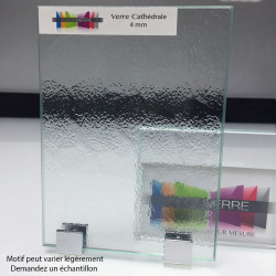 Verre cathédrale sur mesure