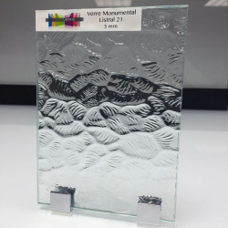 Verre imprimé monumentale sur mesure