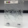 Verre imprimé delta clair sur mesure