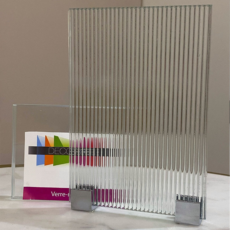 Verre estriado sur mesure