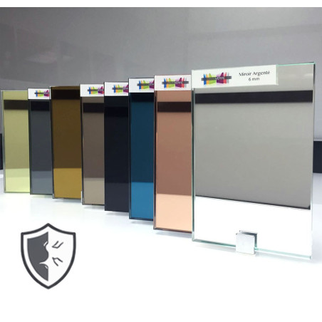 Miroirs anti-éclats sur mesure