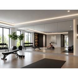 Miroir salle de sport sur mesure