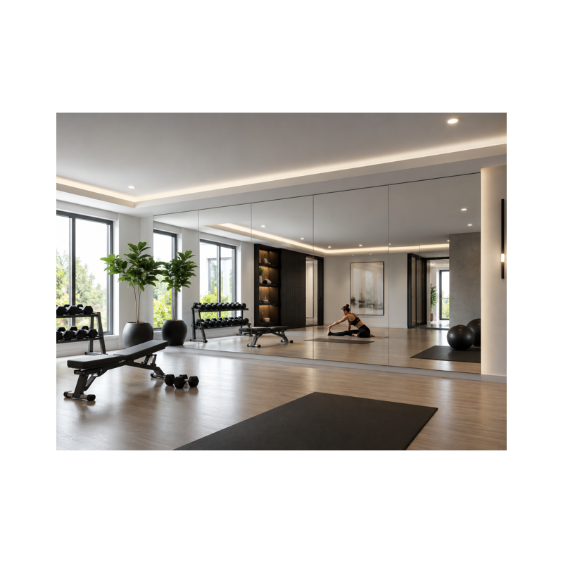 Miroir salle de sport sur mesure