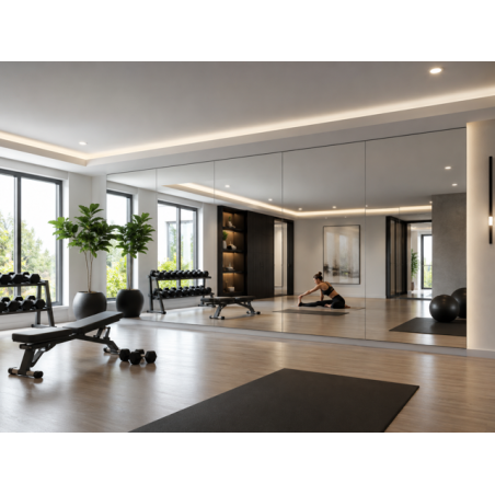Miroir salle de sport sur mesure