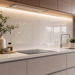 Crédence en verre laqué sur mesure