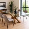 Table en verre trempé sur mesure