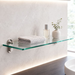Étagère en verre trempe sur mesure