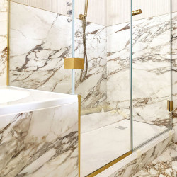 Paroi et porte de douche sur mesure