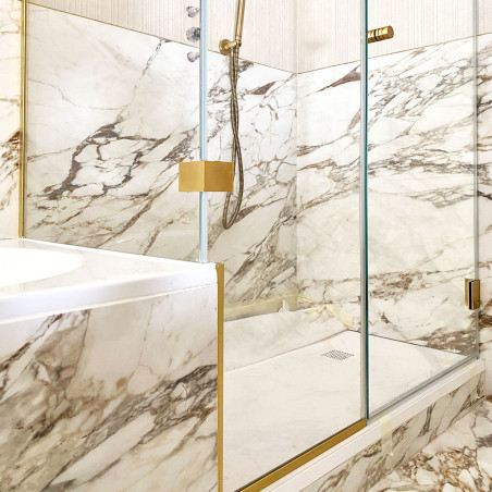 Paroi et porte de douche sur mesure