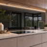 Crédence miroir gris sur mesure