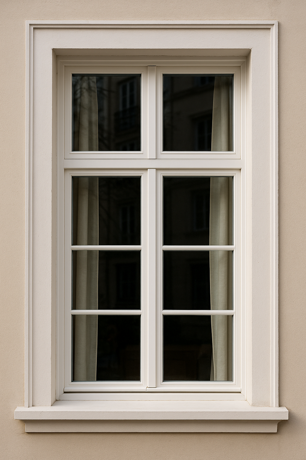 Verre clair sur mesure pour remplacement de vitrage (fenêtre bois)