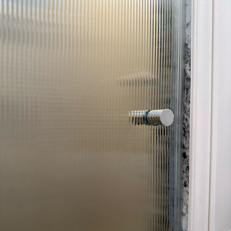 Paroi de douche en verre strié Visio Sun