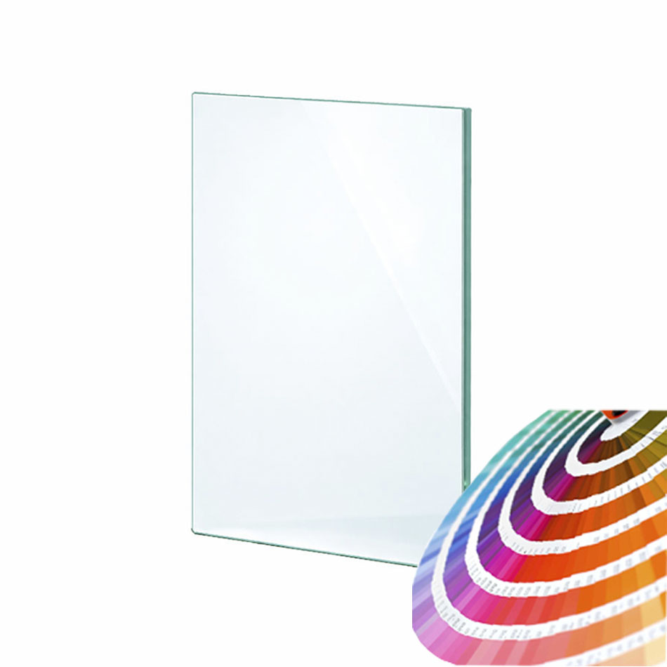 Verre clair laqué